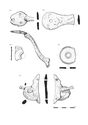 Thumbnail of Figure 11.30: small finds Cat. nos 1312–1316.