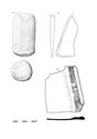 Thumbnail of Figure 11.41: small finds Cat. nos 1354–1356.
