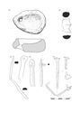 Thumbnail of Figure 11.50: small finds Cat. nos 1386–1390.