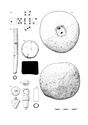 Thumbnail of Figure 11.65: small finds Cat. nos 1496–1502.