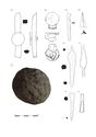Thumbnail of Figure 11.101: small finds Cat. nos 1705–1713.
