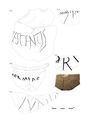 Thumbnail of Figure 12.14: graffiti on other Roman pottery.
