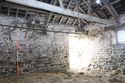 Thumbnail of Oblique shot facing south-west with chimney stack shown in south wall. Scale 1 x 2 m.