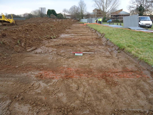 Image from Archaeological Watching Brief with Option to Excavate at Test Park Community Sports Facility, Lower Brownhill Road, Southampton.