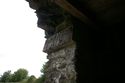 Thumbnail of Detail of the collapsed brick arch in the southerly opening in Barn 2's west elevation; from the south-east.