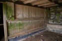 Thumbnail of The timber partition between Barn 1 and Barn 2, viewed from within Barn 2; from the west, south-west.