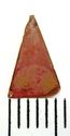 Thumbnail of Catalogue 693. Small cut red garnet K1307. Not Scaled 