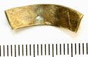 Thumbnail of Catalogue no 559. Strip-mount,  gold and garnet cloisonné,filigree serpent mounts. K1317 back 
