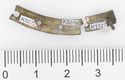 Thumbnail of Catalogue 611 (K1327 - base). Reeded strip in silver-gilt, 5mm wide. Not scaled. 
