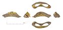 Thumbnail of Catalogue no. 127. Hilt-collar in gold, low form, filigree interlace 