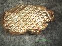 Thumbnail of Catalogue 695. Gold foil with cross-hatched pattern K1399 fragment 3. Not Scaled. 