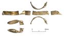 Thumbnail of Catalogue no. 138. Hilt-collar in gold, low form, filigree herringbone ornament 