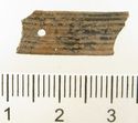 Thumbnail of Catalogue 607/613.  Reeded strip in silver-gilt, 8mm wide.  K1459 and K1617 joined. Not scaled. 