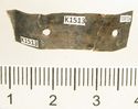 Thumbnail of Catalogue 613.  Reeded strip in silver-gilt, 8mm wide. K1513 and K1331. Back. Not scaled. 