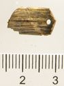 Thumbnail of Catalogue 613.  Reeded strip in silver-gilt, 8mm wide. K1666 and K1680b joined. Top. Not scaled. 