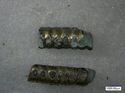 Thumbnail of Catalogue no. 242. (K1695) cast copper alloy with gilding probably from hilt-ring(s) (1) 