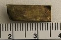 Thumbnail of Catalogue no 558. Strip-mount,gold and garnet cloisonné, filigree serpent mounts. K169 back 
