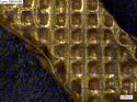 Thumbnail of Catalogue 695. Gold foil with cross-hatched pattern K1707-detail. Not Scaled. 