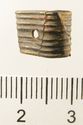 Thumbnail of Catalogue 613.  Reeded strip in silver-gilt, 8mm wide. K1934 and K1576 joined. Top. Not scaled. 