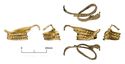 Thumbnail of Catalogue no. 134. Hilt-collar in gold,low form, filigree 