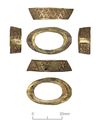 Thumbnail of Catalogue no. 170. Hilt-collar in gold, low form, cloisonné 