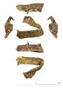 Thumbnail of Catalogue no. 164. Hilt-collar in gold, high form, with garnet cloisonné 