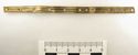 Thumbnail of Catalogue 611 (K683-top). Reeded strip in silver-gilt, 5mm wide. Not scaled. 