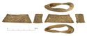 Thumbnail of Catalogue no. 108. Hilt-collar in gold, high form, filigree serpent interlace 