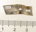 Thumbnail of Catalogue 613.  Reeded strip in silver-gilt, 8mm wide.  K930 and K5078 joined. Back. Not scaled. 