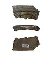 Thumbnail of Working image for catalogue 687 (K805). Silver-gilt fragment, cast interlace and scroll. . 