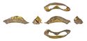 Thumbnail of Working image for catalogue no. 127. Hilt-collar in gold, low form, filigree interlace 