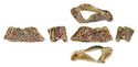 Thumbnail of Working image for catalogue no. 160. Hilt-collar in gold, high form, with garnet cloisonné 