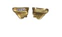 Thumbnail of Working image for catalogue no. 352. Side fragment of hilt-plate in gold 