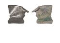 Thumbnail of Working image for catalogue no. 390. End of hilt-plate in silver 