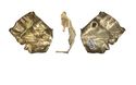 Thumbnail of Working image for catalogue no. 347. End fragment of hilt-plate in gold 