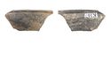 Thumbnail of Working image for catalogue no. 397.  Side fragment of hilt-plate in cast silver 