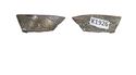 Thumbnail of Working image for catalogue no. 408.  Side fragment of hilt-plate in cast silver 