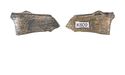Thumbnail of Working image for catalogue no. 400.  Side fragment of hilt-plate in cast silver 