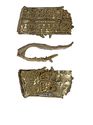 Thumbnail of Working image for catalogue no. 471. Gold mount with bird heads and filigree scrollwork 