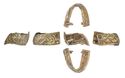 Thumbnail of Working image for catalogue no. 451. Gold mount, strip with filigree serpent interlace 