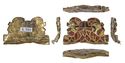 Thumbnail of Working image for catalogue 613.  Reeded strip in silver-gilt, 8mm wide. K981 and K1715 joined. Back. . 
