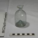 Thumbnail of Glass bottle, rounded shoulders