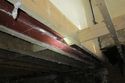 Thumbnail of Plate 29. Steel beam supporting blockwork partition to ground floor