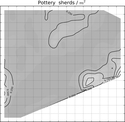 Thumbnail of 4.7.2.13 interpolated contour plot pottery by number <br  />(<b>Filename:</b> 4_7_2_13_interpolated_contour_plot_pottery_by_number.jpg)