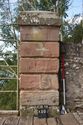 Thumbnail of English side. Downstream abutment pillar feature X10. Report plate 142.