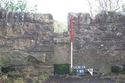 Thumbnail of Scottish side. Stile feature X25 in S wall of approach road. Report plate 156.