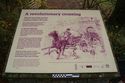 Thumbnail of Historical interpretation panel on S side of bridge approach road. Report plate 160.