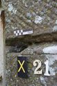 Thumbnail of Scottish pylon, E face, detail of X21. Report plate 33.