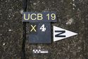 Thumbnail of English pylon top feature X4, modern survey station pin. Report plate 15