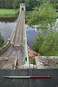 Thumbnail of Looking W from the top of feature X4 along road deck. Report plate 91.